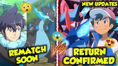 Finally Ash Greninja Return Confirmed Alain Return Soon Ash