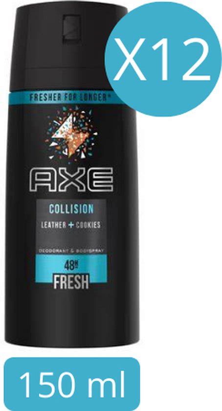 Axe Deodorant Spray Collision Leather Cookies Voordeelverpakking