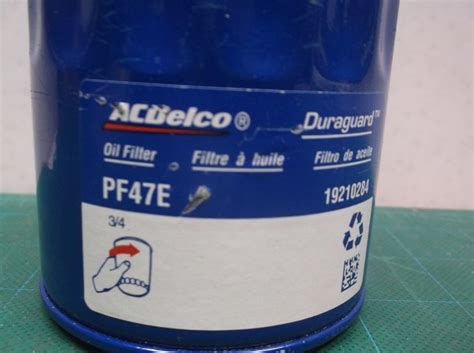 Ac Delco Pf47e Cross Reference Oil Filters Oilfilter