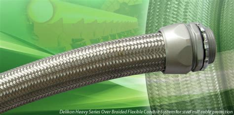 Heavy Series Over Braided Flexible Metal Conduit For Industry Wiring