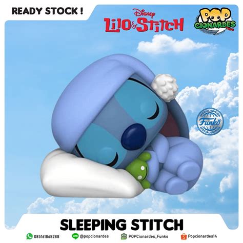 Jual Funko Pop Disney Lilo And Stitch Sleeping Stitch Exclusive