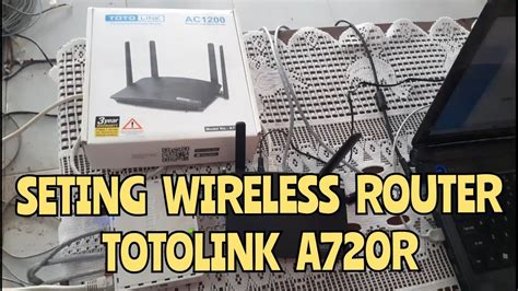 Cara Setting Wireless Router Totolink A720R Dual Band 2 4ghz 5ghz