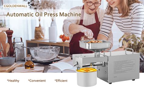 Amazon Cgoldenwall W Commercial Automatic Oil Press Machine