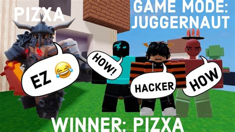 How To Win Juggernaut The Easy Way Roblox Bedwars YouTube