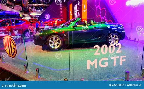 Morris Garages Mg Tf At Manila International Auto Show In Pasay