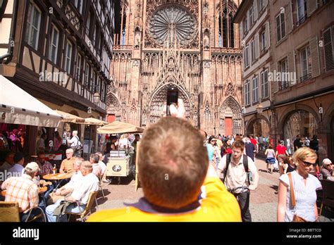 Francia Alsacia Estrasburgo Strassburg Iglesia Catedral La