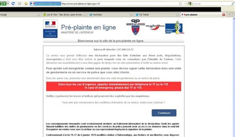 La Pr Plainte En Ligne C Est Pratique