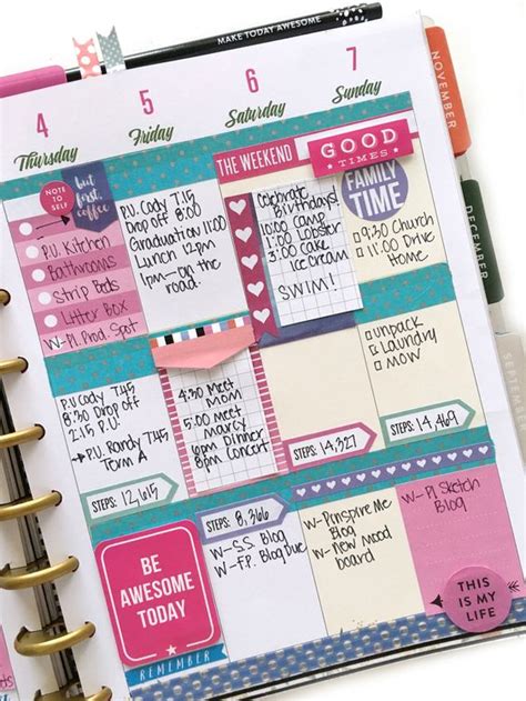 Como Organizar Tu Agenda 40 Ideas Para Un Planner Perfecto