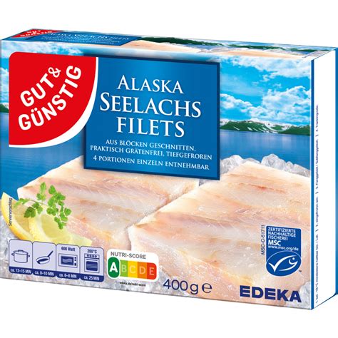 Alaska Seelachsfilets Edeka