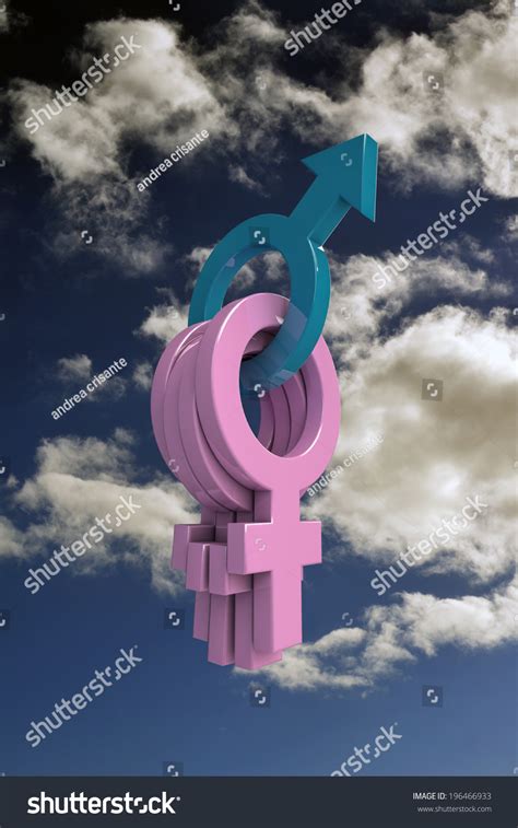 Sex Symbols Below Blue Sky Stock Illustration Shutterstock
