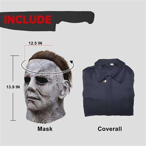 Buy Vzqi Michael Myers Costume For Adult Halloween Cosplay Horror