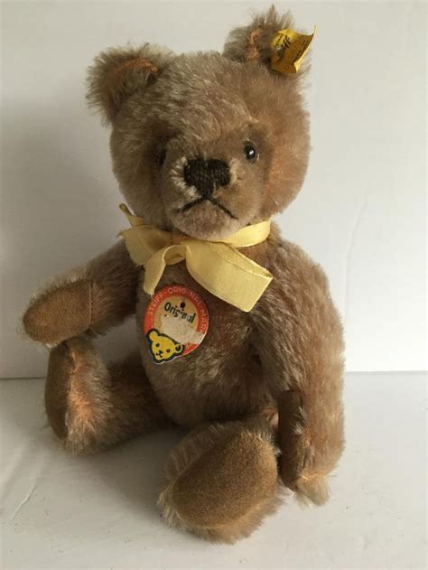 Steiff Original Teddy Bear 1960 S Mask Face Etsy