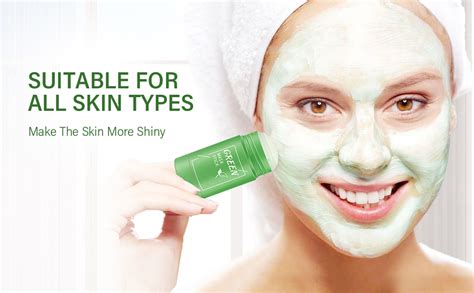 Pack Green Mask Clay Stick Gr Ner Tee Mask Deep Cleansing Smearing