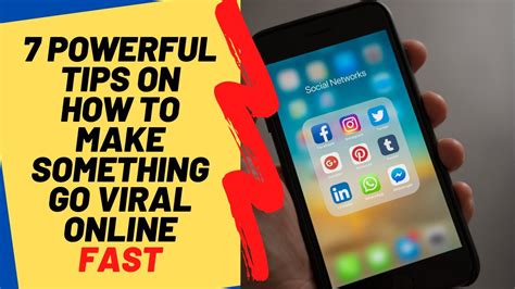 Powerful Tips On How To Make Something Go Viral Online Fast Youtube