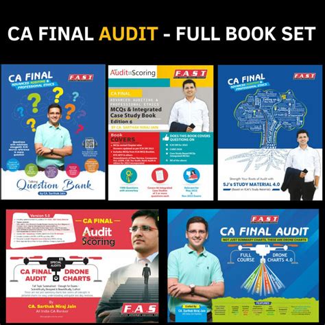 CA Final Audit All Books Set By CA Sarthak Jain