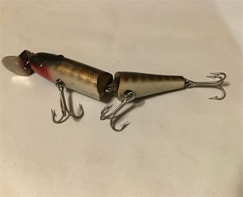 Old Muskie Northern Pike Fishing Lure Vintage Creek Chub Pikie 3000