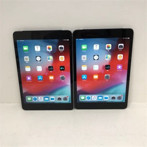 Apple Ipad Mini 2 Me800j A A1490 16gb Wi Fi Cellular スペースグレイ 2台セット 230911sk040005 Ipad本体 ｜売買され