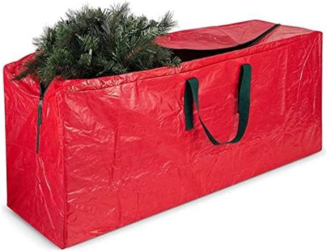 Ram Red Jumbo Heavy Duty Christmas Tree Storage Bag Fits Ft Tall Xmas