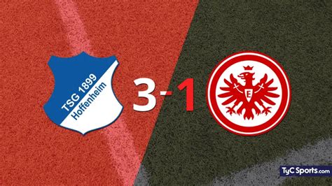 Hoffenheim vs Eintracht Frankfurt en vivo seguí el partido minuto a