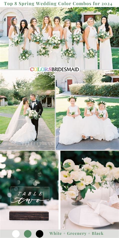 Top 8 Spring Wedding Color Palettes For 2024 Colorsbridesmaid