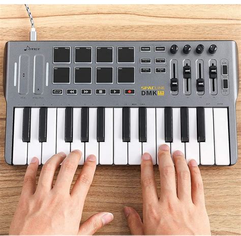 Buy Donner MIDI Keyboard Controller DMK25 Mini 25 Keys USB Type C