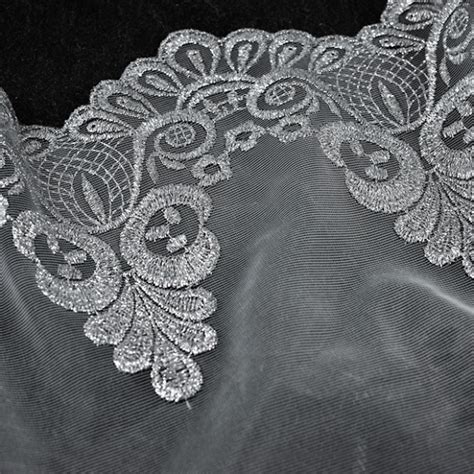 Metallic Lace Trim By Yard LP MX 5585