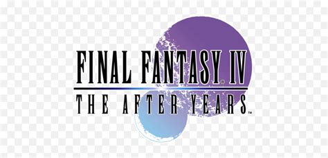 The After Years Final Fantasy Iv The After Years Logo Png Final