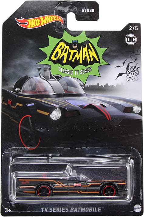 DC Universe Hot Wheels Batman TV Series Batmobile Klassisches Sammlerstück für Fans