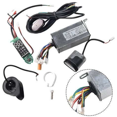 Controlador De Scooter El Trico Painel Acelerador Motherboard