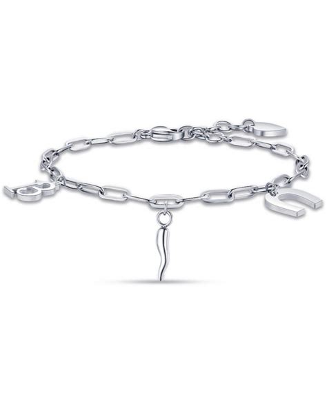 Bracciale Donna LUCA BARRA In Acciaio BK2147 RomanoGioielli