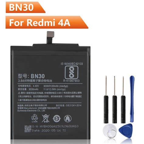 Buy Replacement Phone Battery Bn For Xiaomi Redmi Hongmi A Redrice