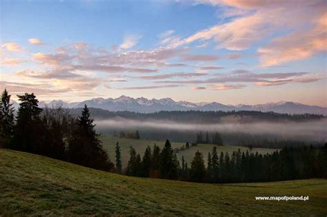 Widok Na Tatry Bukowina Tatrza Ska Zdj Cie