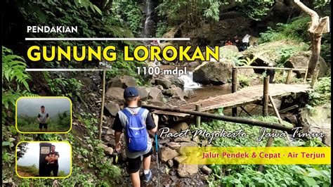 Pendakian Gunung Lorokan Via Pacet Cangar Trek Pendek Super Cepat