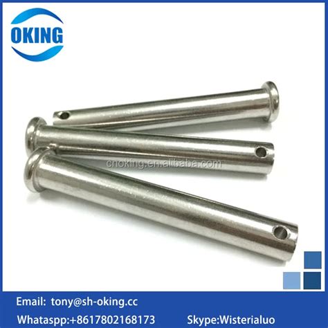 China Din B Sus Sus Stainless Steel Clevis Pins With Hole