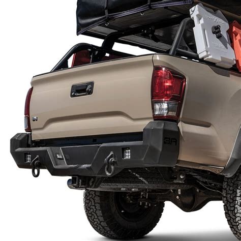 Body Armor X Toyota Tacoma Pro Series Full Width Blacked Rear