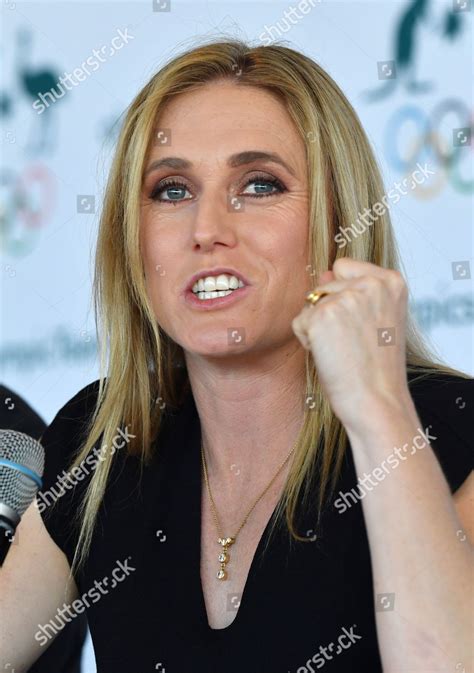 Australian Olympian Sally Pearson Announces Her Editorial Stock Photo