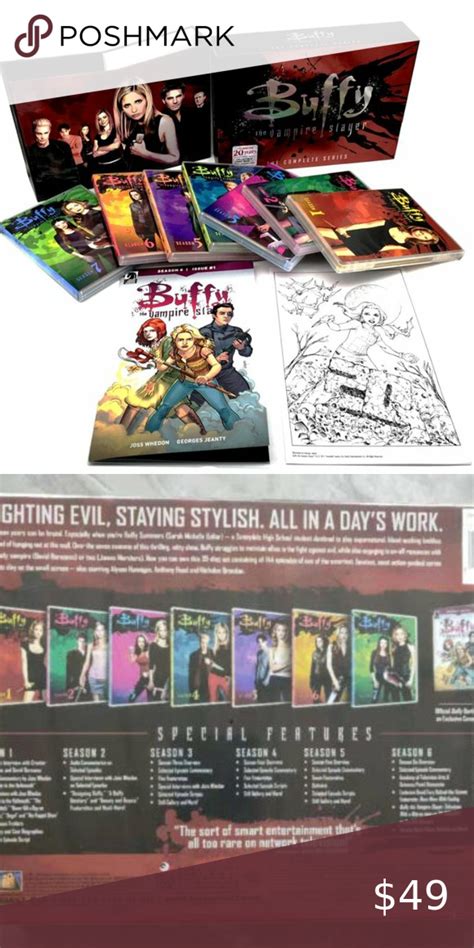 Buffy The Vampire Slayer Complete Series Season 1 7 Dvd Box Set Brand