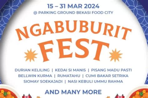 Ngabuburit Fest 2024 Nikmati Ragam Kuliner Dan Hiburan Bernuansa