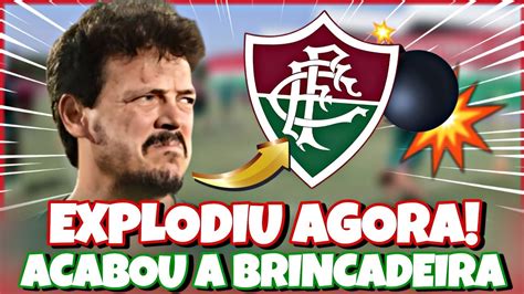 EXPLODIU AGORA ACABOU A BRINCADEIRA NOTICIAS DO FLUMINENSE YouTube