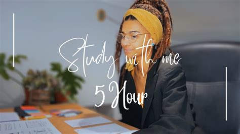 Study With Me Live Hour Promodoro Method No Background Noises No