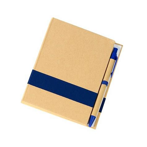 20 Libretas con pasta ecológica impresos con tu logo