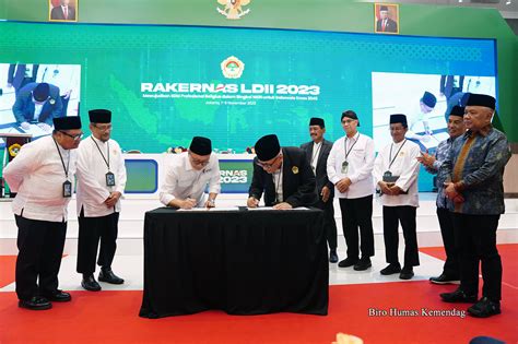 Mendag Menjadi Narasumber Pada Pembekalan Materi Rakernas Ldii