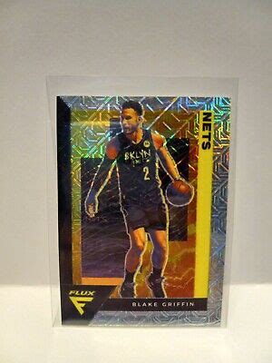 2020 21 Panini Flux Basketball Blake Griffin Nets Silver Mojo Prizm 16