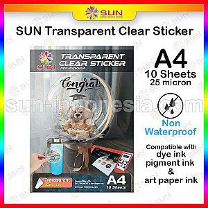 SUN Specialist Paper Series SUN Sticker Vinyl Inkjet A4 210 X 297