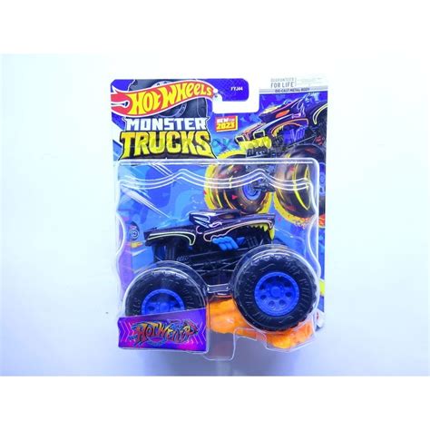 Jual Hot Wheels Monster Trucks Hotweiler Hitam Ungu Shopee Indonesia