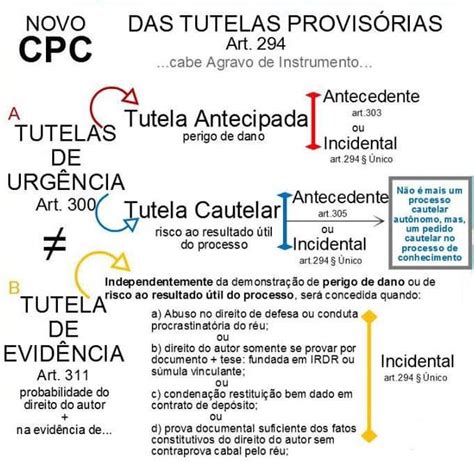 Novo Cpc E As Tutelas Provis Rias