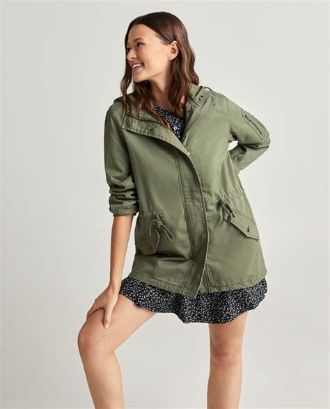 Parka larga con capucha mujer Green Coast El Corte Inglés