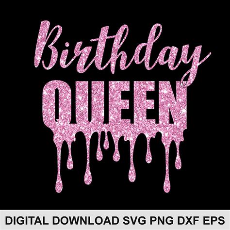 Birthday Svg Bundle Birthday Princess Svg Queen Svg Birthday King Svg