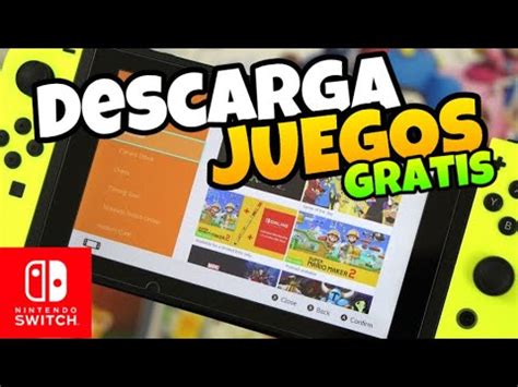 Como Descargar JUEGOS GRATIS En La Nintendo SWITCH YouTube