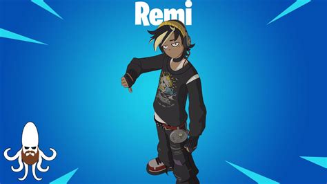 Remi Skin Showcase Gameplay Fortnite Youtube